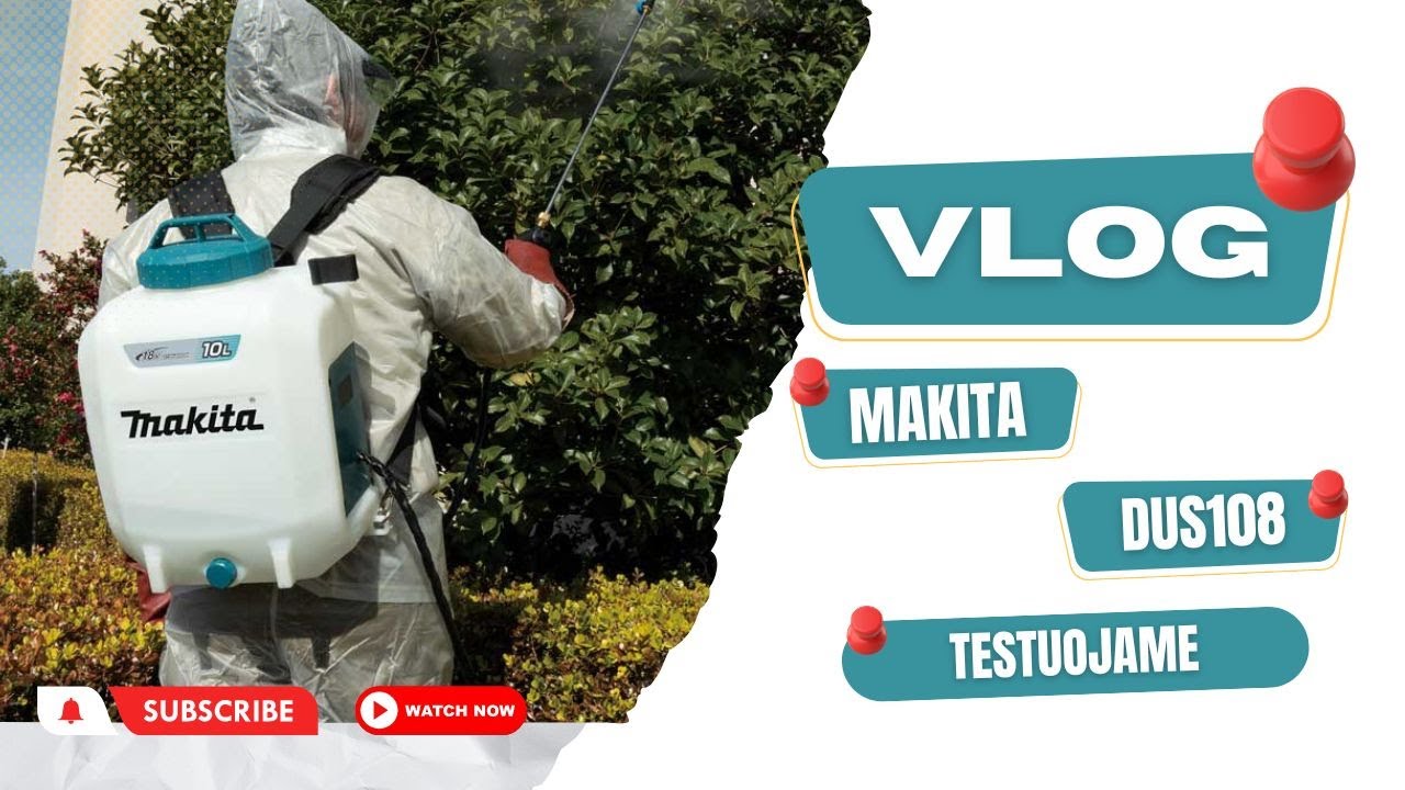 Makita purk&scaron;tuvas  DUS108 TESTAS Sodyboje