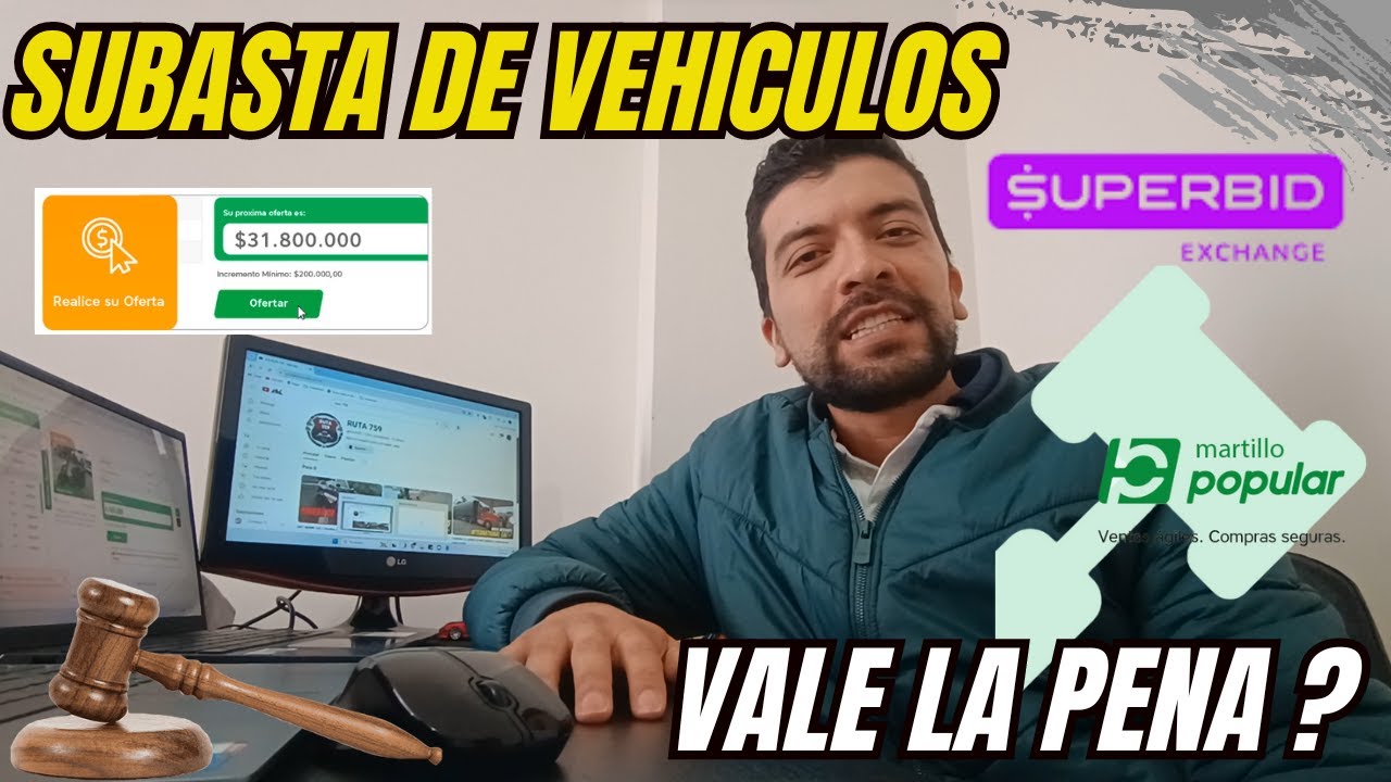 Subasta de vehículos, vale la pena? || el martillo