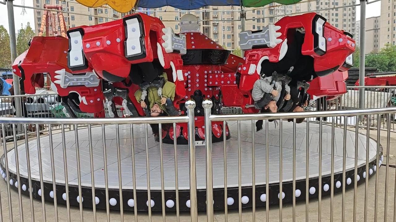 Can you handle this ? 360&deg; inversion test run #amusementrides #extremeride