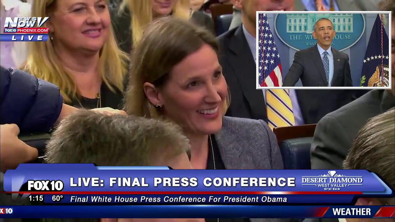 Reporter Asks Obama a Personal Question to Wrap Up Press Conference as President - FNN