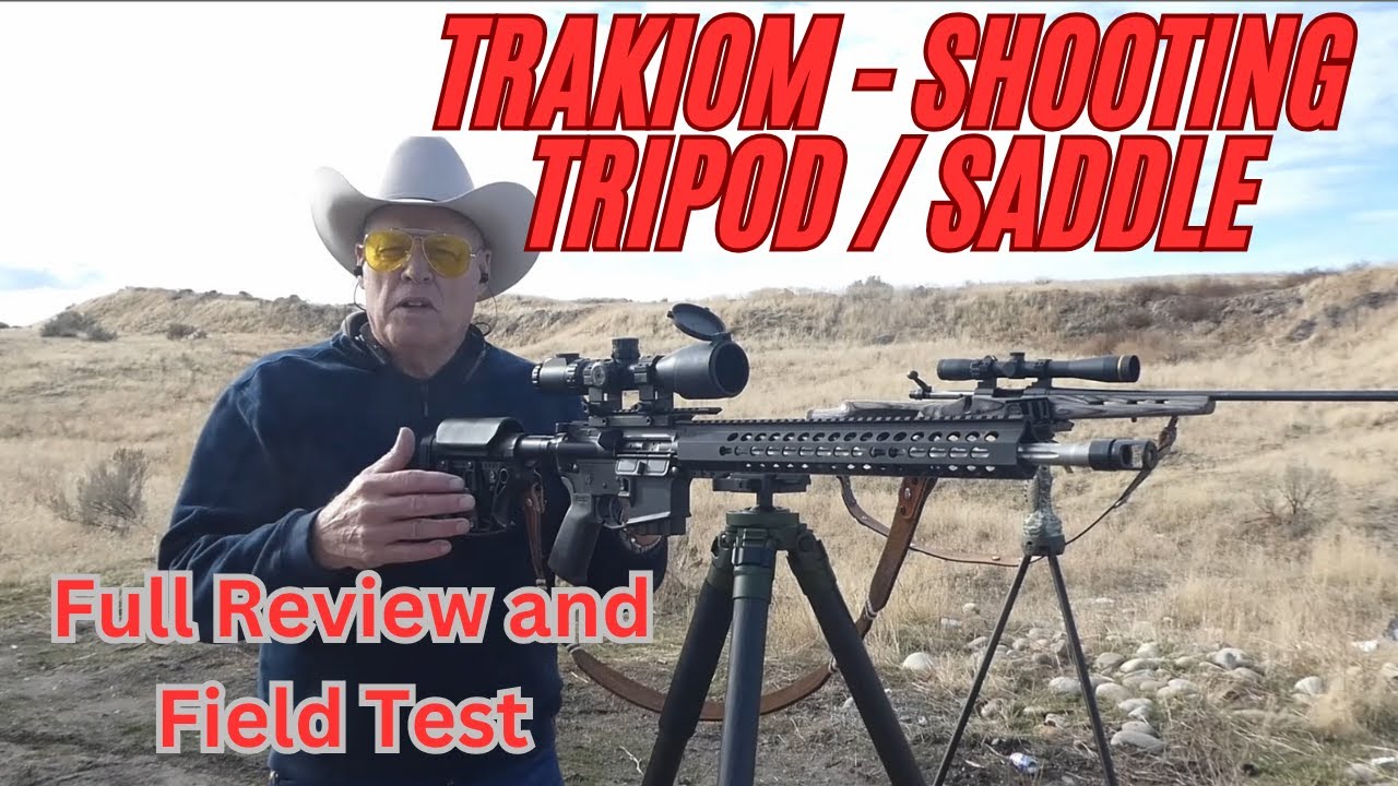 TRAKIOM Shooting Tripod and Rifle Saddle. Review and Field Test.