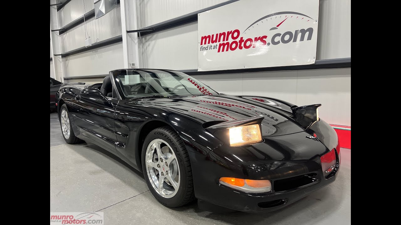 2002 SOLDSOLDSOLD Chevrolet Corvette Convertible 5.7L LS1 Auto Triple Black 60K kms