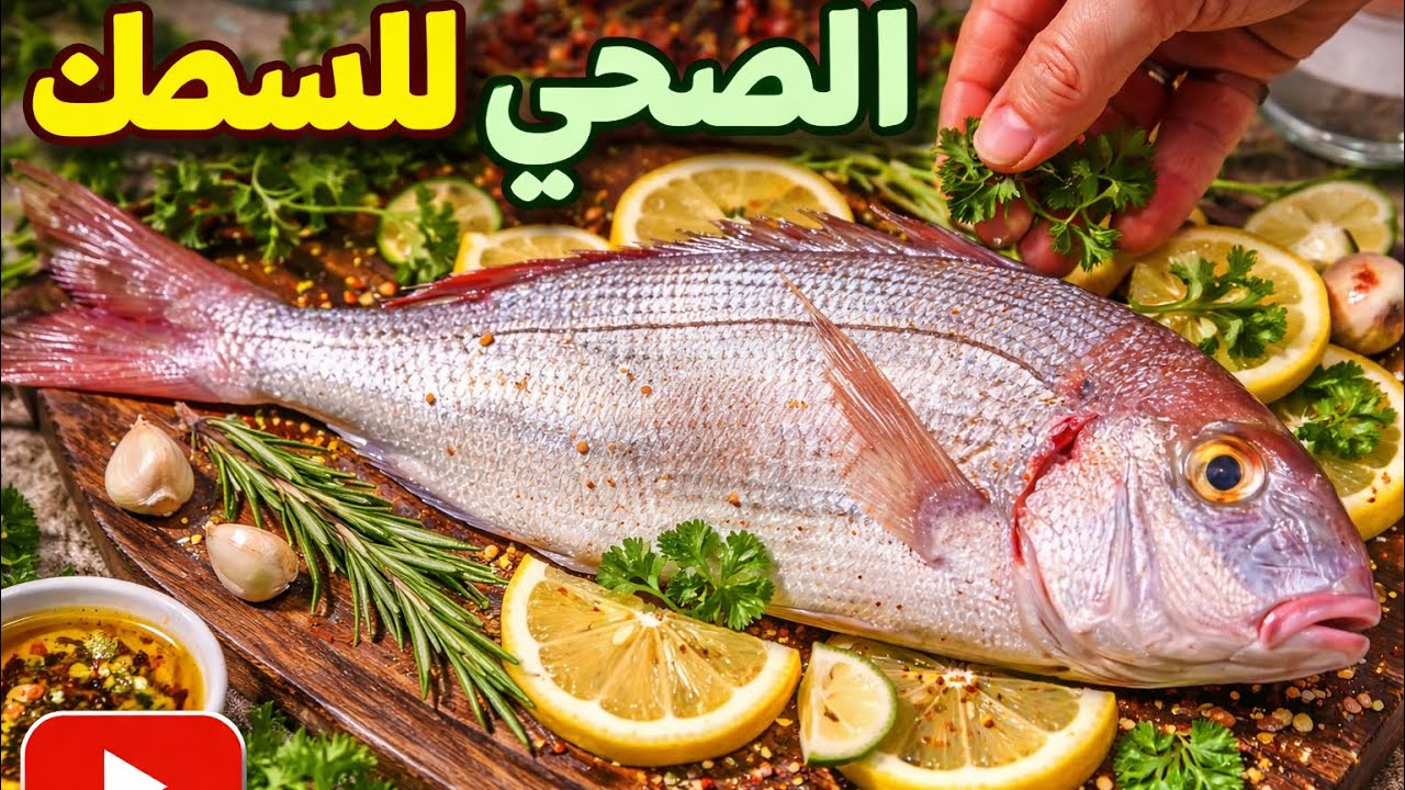 من المغرب تنظيف السمك والطهي الصحي خطوة بخطوة