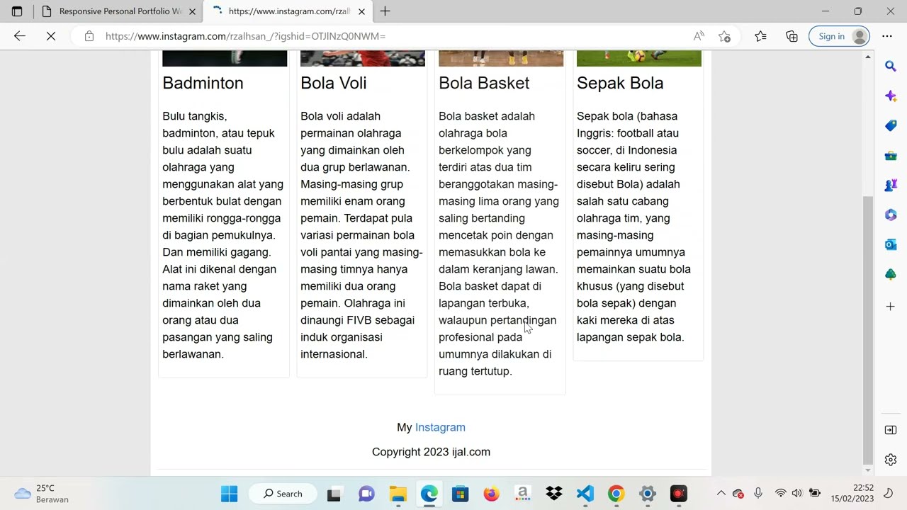 LANDING PAGE | RIZAL HASAN