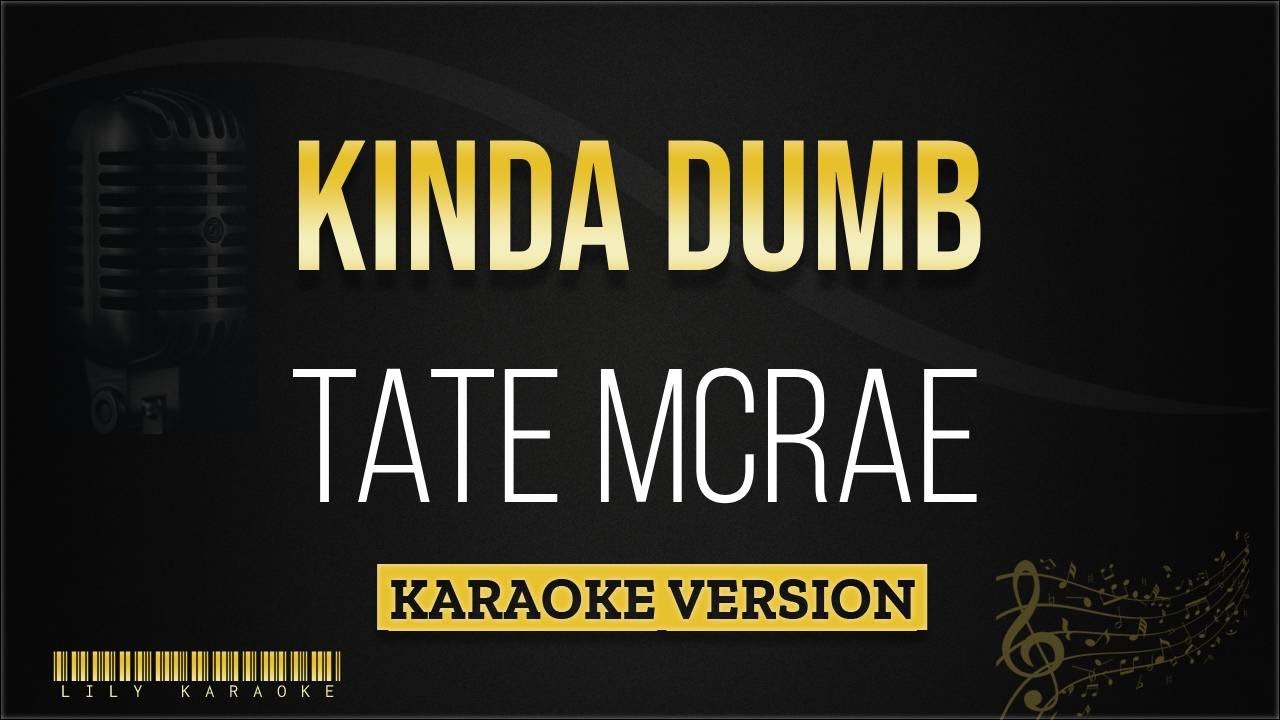 Tate McRae - Kinda Numb (Karaoke Version)