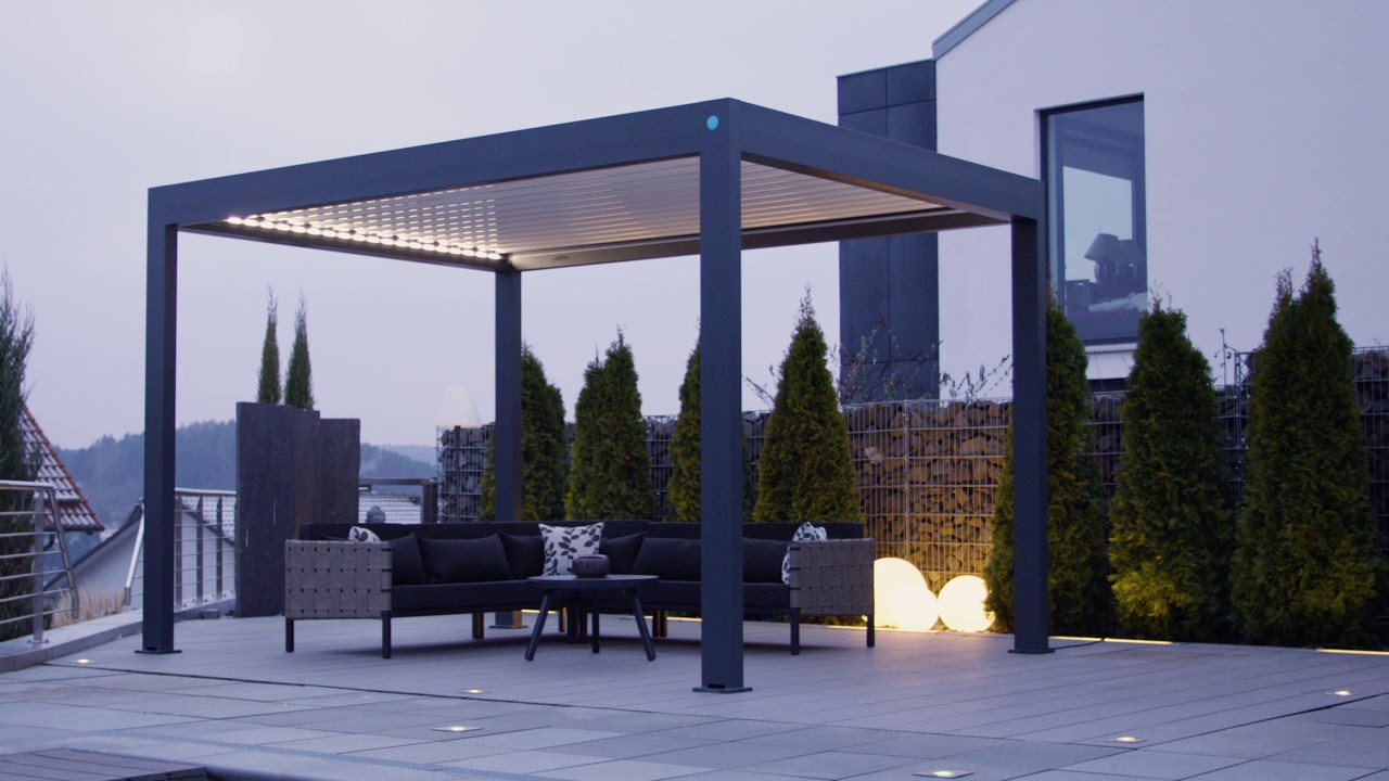 BAUHAUS TV - Pavillon Lamellen-Pergola Werbeclip
