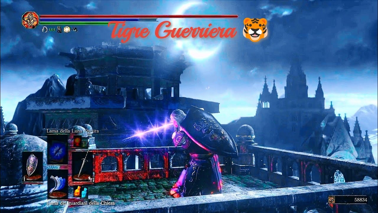 DARK SOULS III 🐯 La Luce Della Luna Oscura 🗡️ E L'Anello Di Gwyndolin 🌙 Ep.64