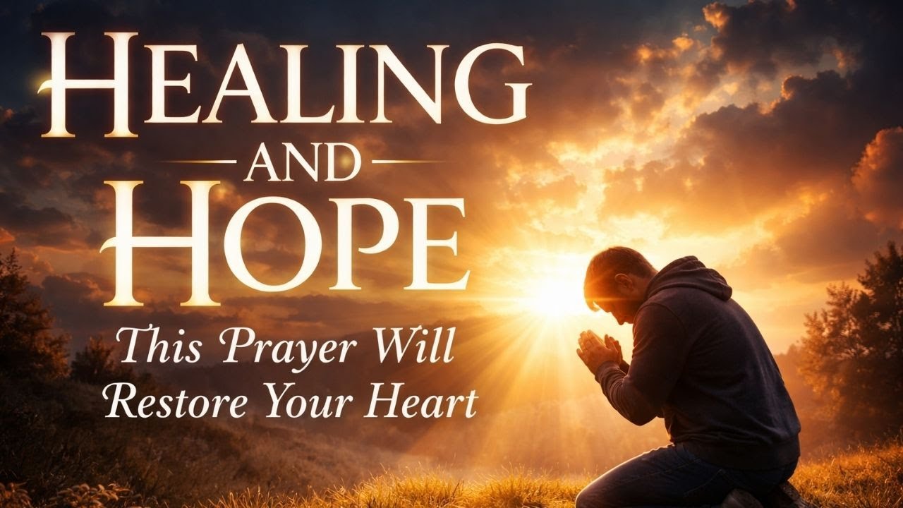 Healing and Hope | This Prayer Will Restore Your Heart #healingprayer #Bibleversesforhope