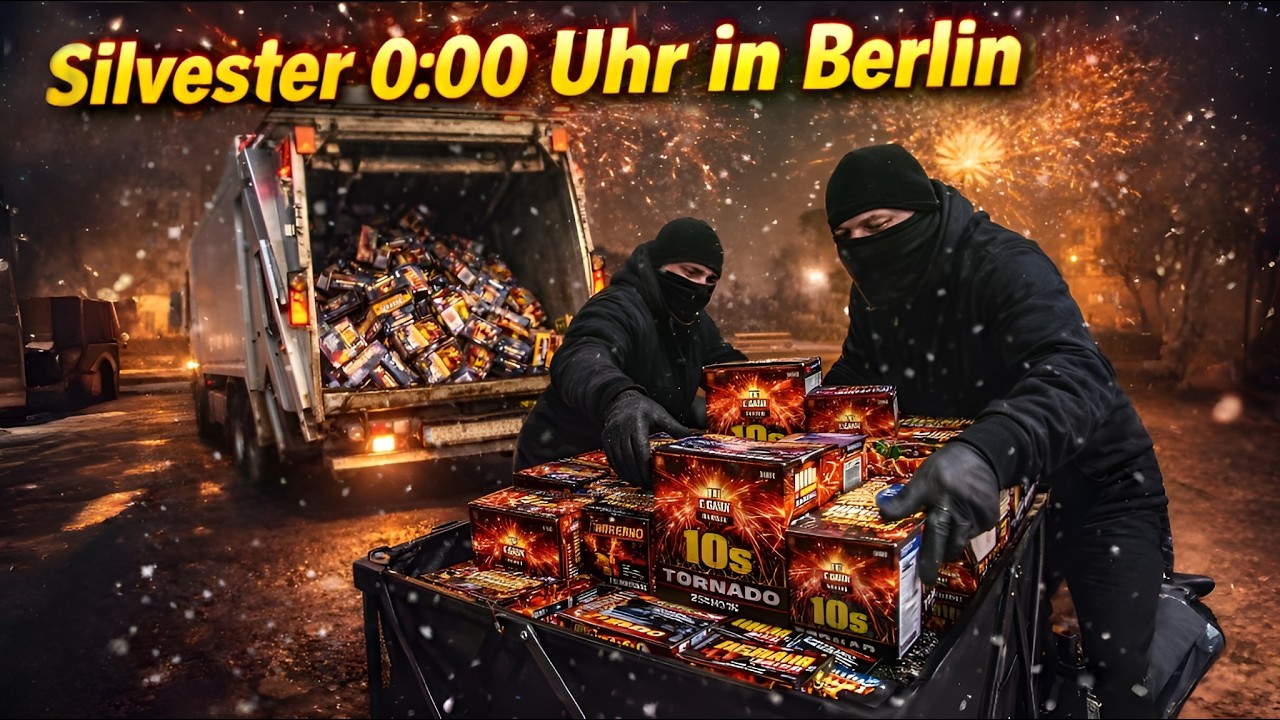 SILVESTER IN BERLIN 🔥😱 | WAS UM 0:00 UHR PASSIERT IST 🧨💥
