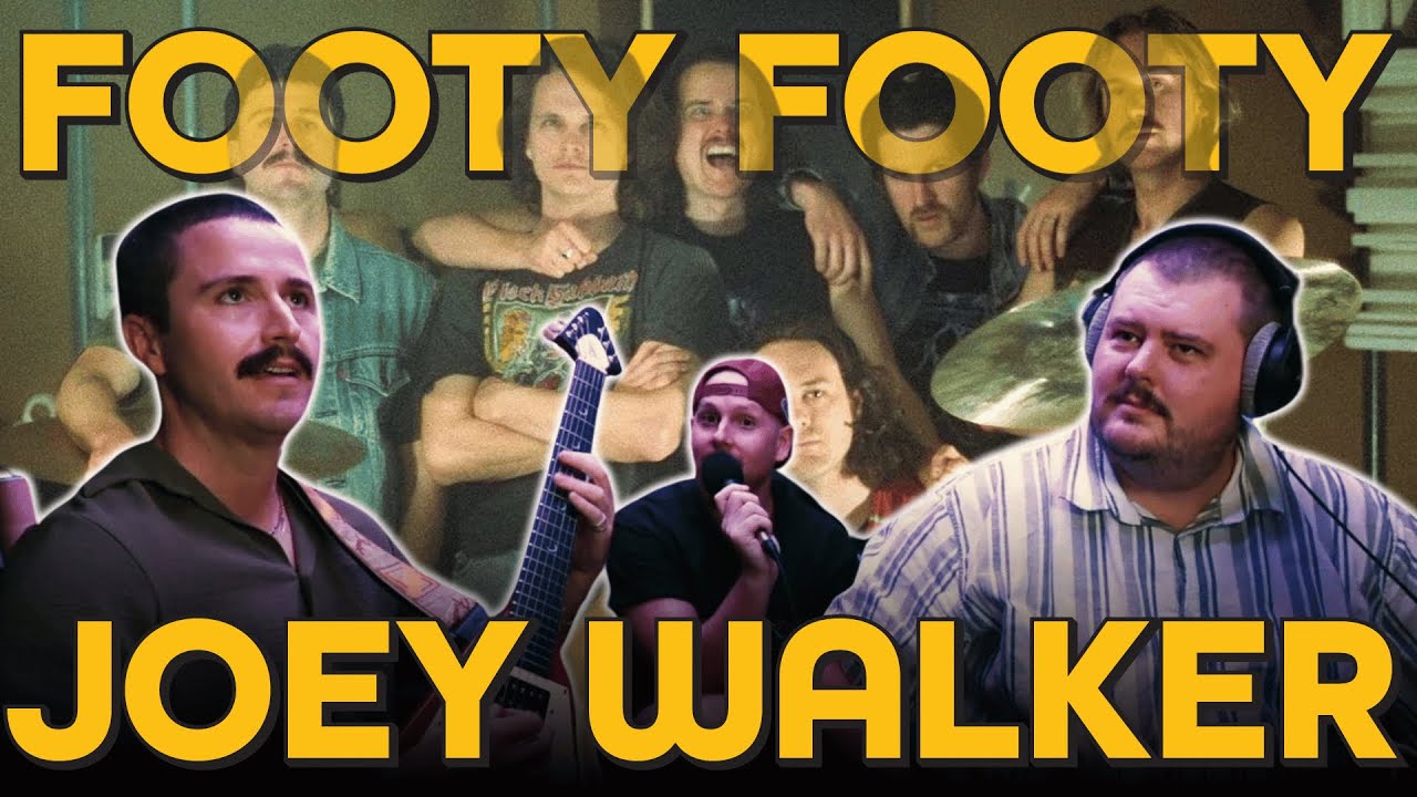 Joey Walker From King Gizz  | The Footy With Mates [Joey Walker]