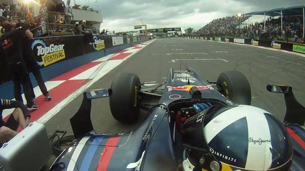 Part 3   DC going out in Red Bull F1 car At Kyalami for Top Gear