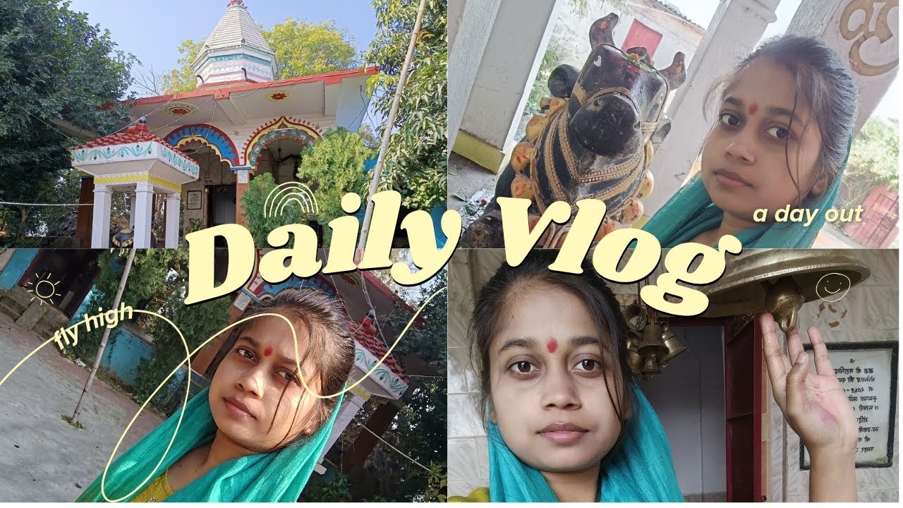 आज हम लोग गये मंदिर 🙏|@khushivolgs8529 @khushi-shorts532.  