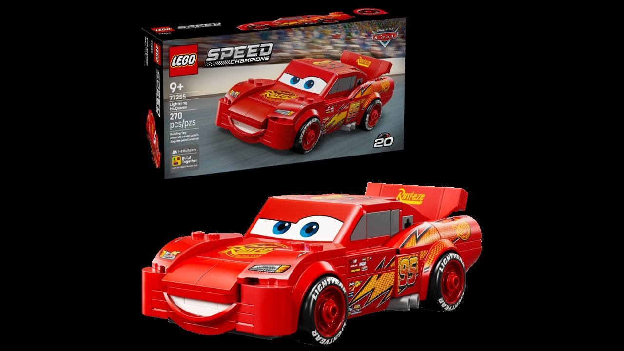 LEGO Lightning McQueen 77255 Speed Champions 🚗 Full Build