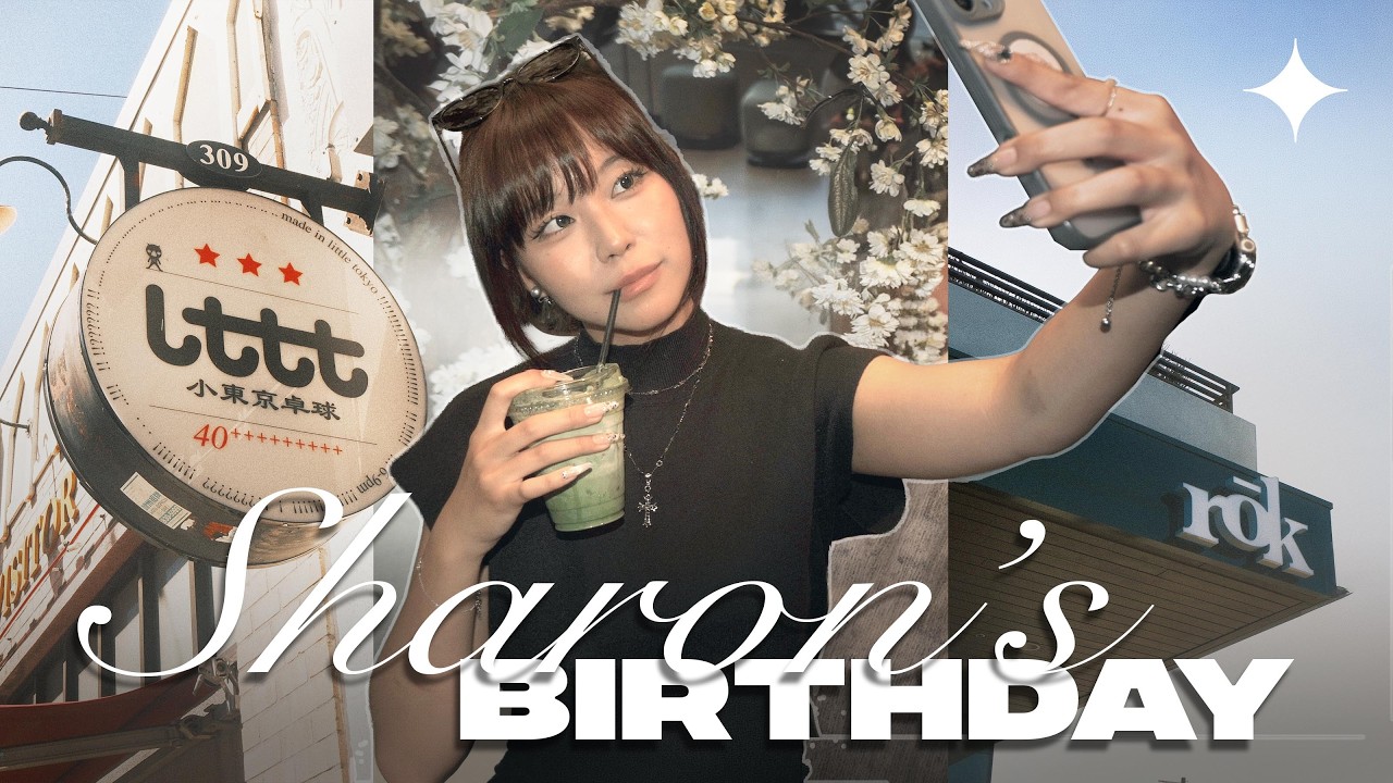 whisked into a new you | matcha dates & birthday wishes [✦ SHARON’S BIRTHDAY ✦]