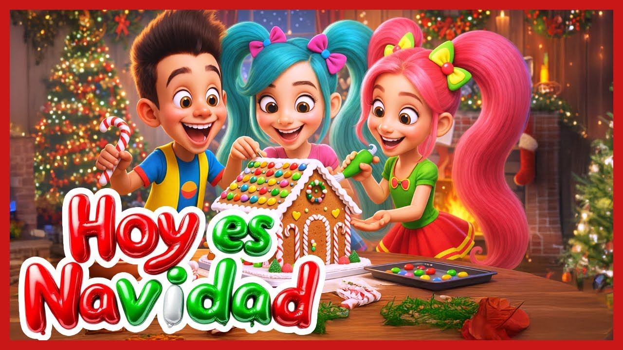 HOY ES NAVIDAD / SHOW PIEDRA PAPEL O TIJERA / ARMAMOS UNA CASITA DE JENGIBRE /FELIZ NAVIDAD 2025 