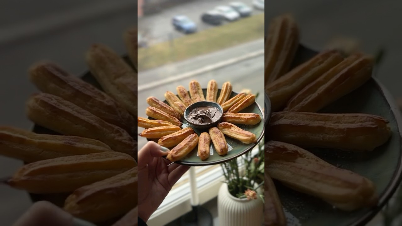 Baked Churros&hellip; But Will They Even CRUNCH?! 🤯🔥 #churros #foodie #recipe #recipes #sweettooth