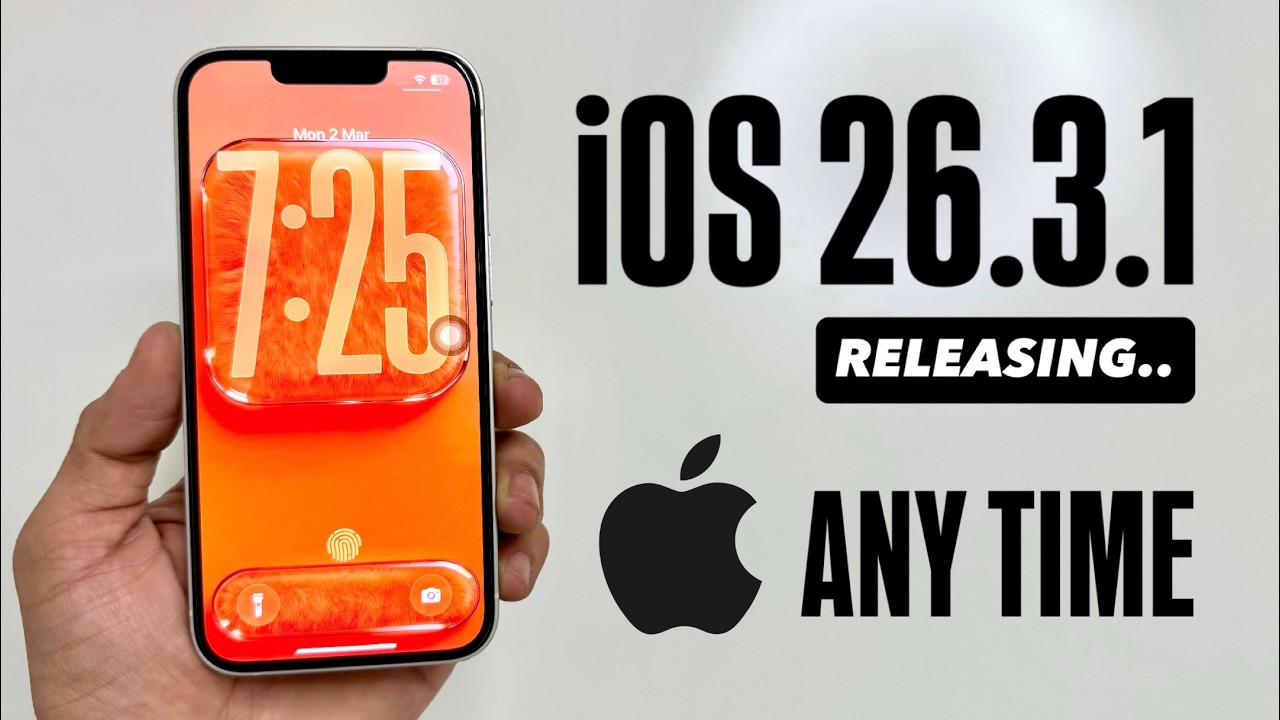 iOS 26.3.1 New Update Confirmed - Releasing Any Time