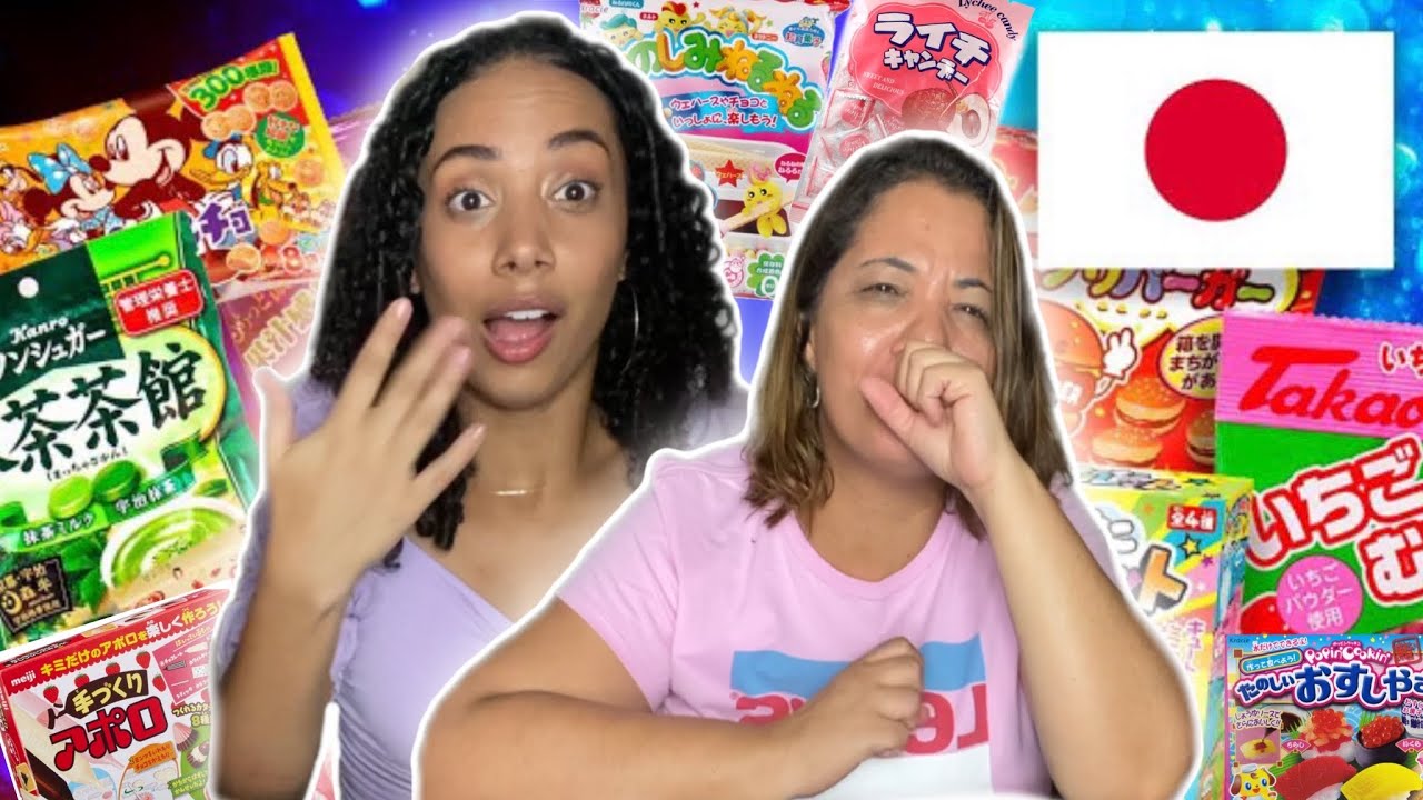 EXPERIMENTANDO DOCES JAPONESES BIZARROS