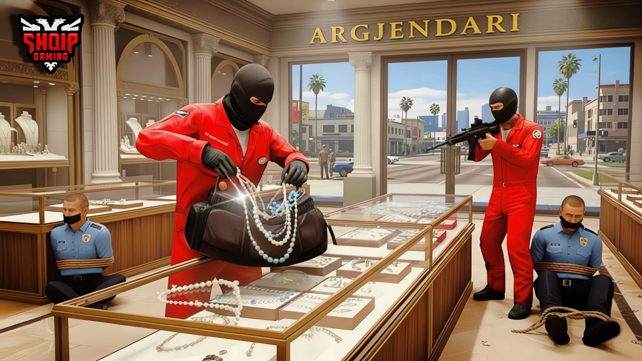 VJEDHJA E ARGJENDARIS !! - GTA 5 STORY EP 3 | SHQIPGaming