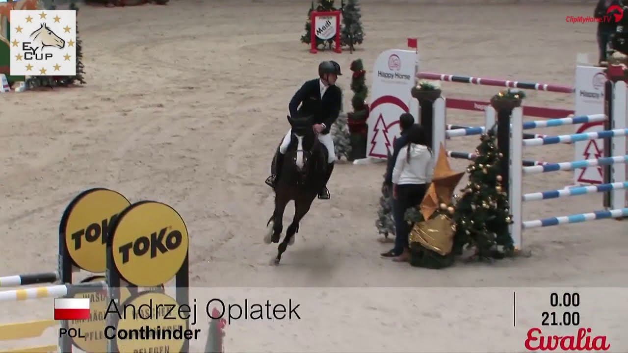 EY-Cup World Final 2019 - Andrzej Oplatek mit Conthinder