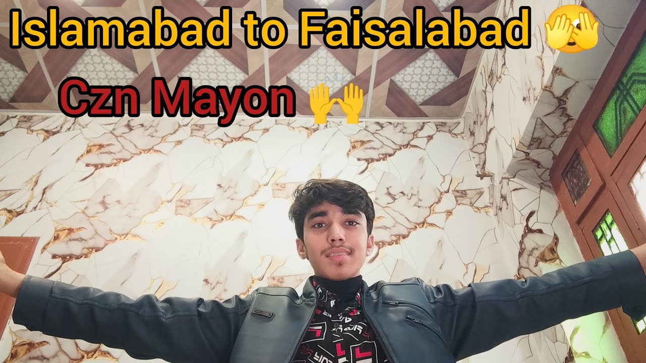 Islamabad to Faisalabad 🫣 | Czn Mayon 🙌 | Alina amir big fan ? 🤭🤭
