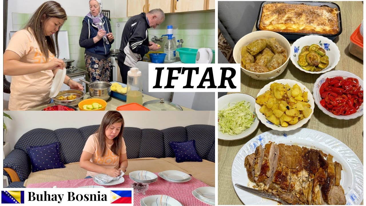 Nana kuha hranu za porodični iftar | Nana cooks food for iftar for the family