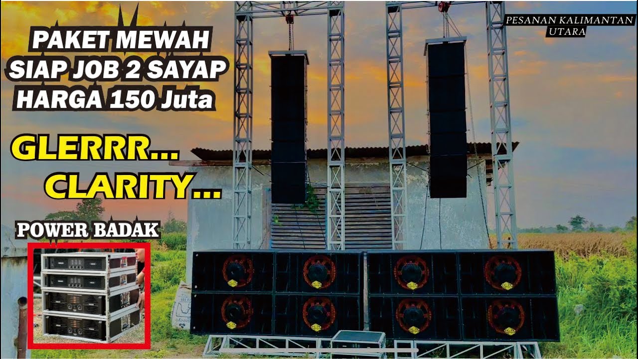 PAKET SOUND HAJATAN MEWAH SIAP BUNYI Pesanan ARGAP AUDIO