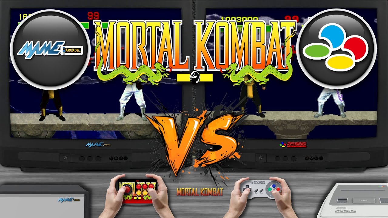 Mortal Kombat 🎮 Arcade vs Super Nintendo | Side-by-Side Comparison