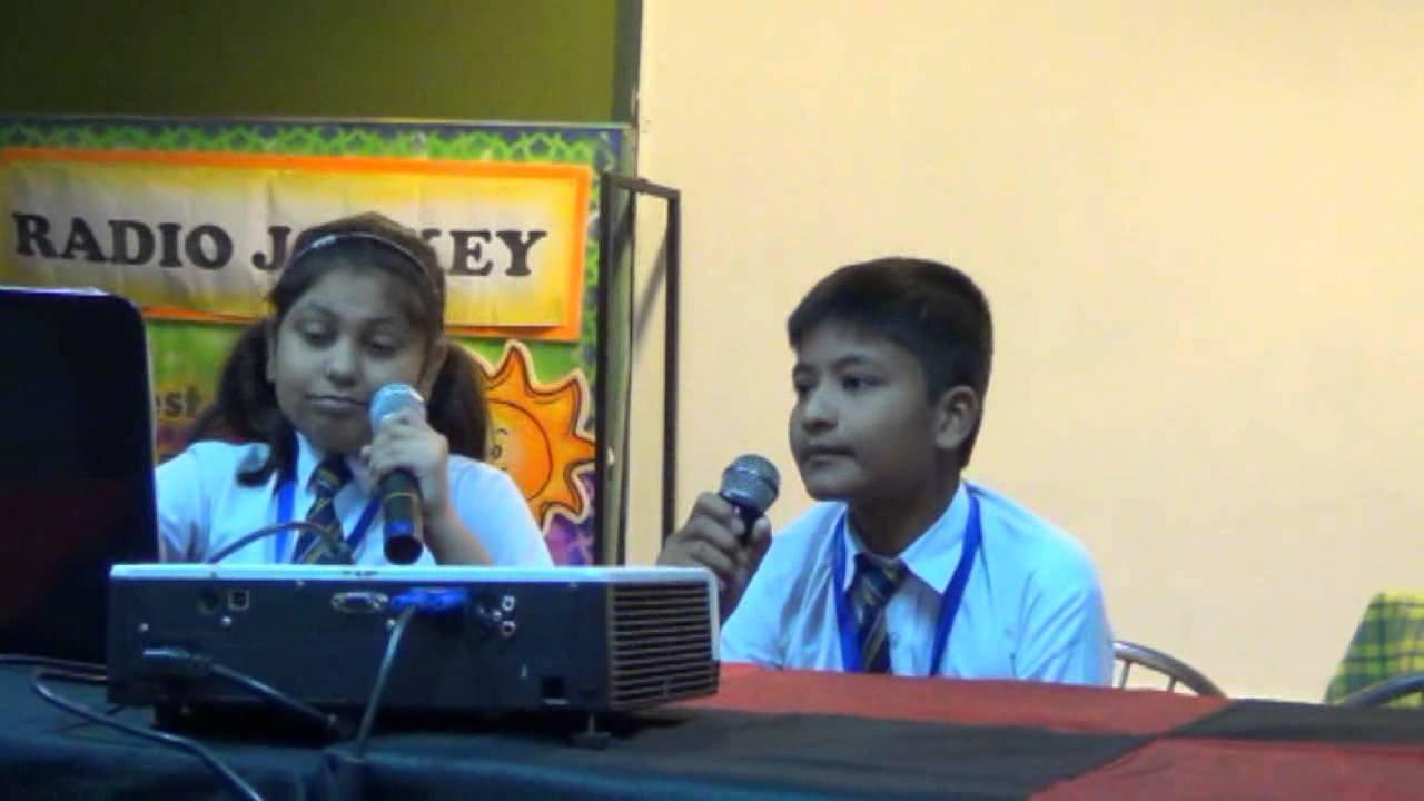 Sunfest 2015 Sunbeam School  Radio Jockey Winner Sunbeam Ghazipur