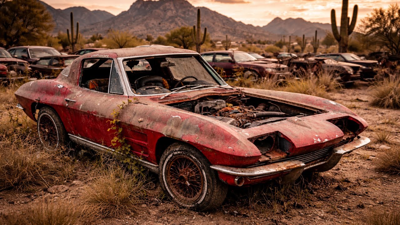 An Engineer’s Dream Car Left Behind | Restoring a 1963 Corvette Sting Ray Split Window