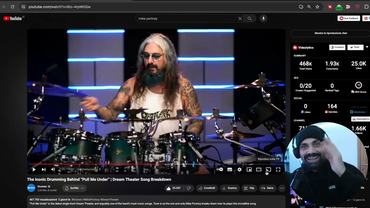 MIKE PORTNOY - PULL ME UNDER - il video più emozionante (per me) degli ultimi anni!!!!