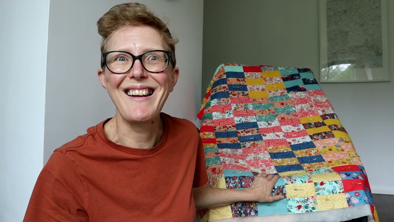 Postcard from Louleigh: Jelly Roll Quilt