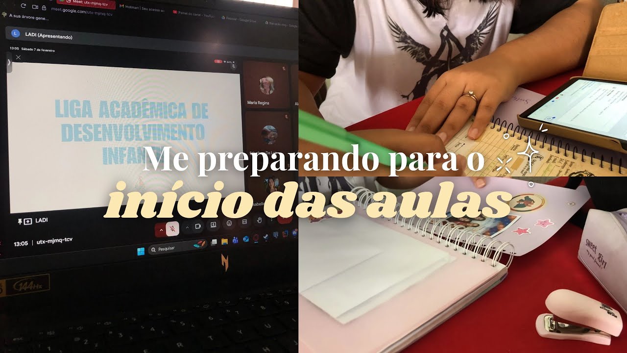 COMO EU ME ORGANIZO PARA O SEMESTRE DA FACULDADE | materiais, rotina e autocuidado