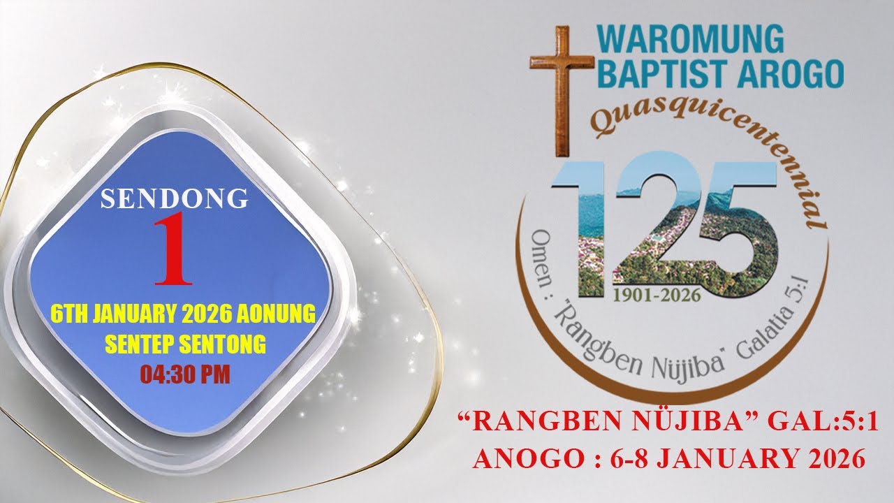 Waromung Baptist Arogo Quasquicentennial Celebration | Anogo: 06-01-2026 |