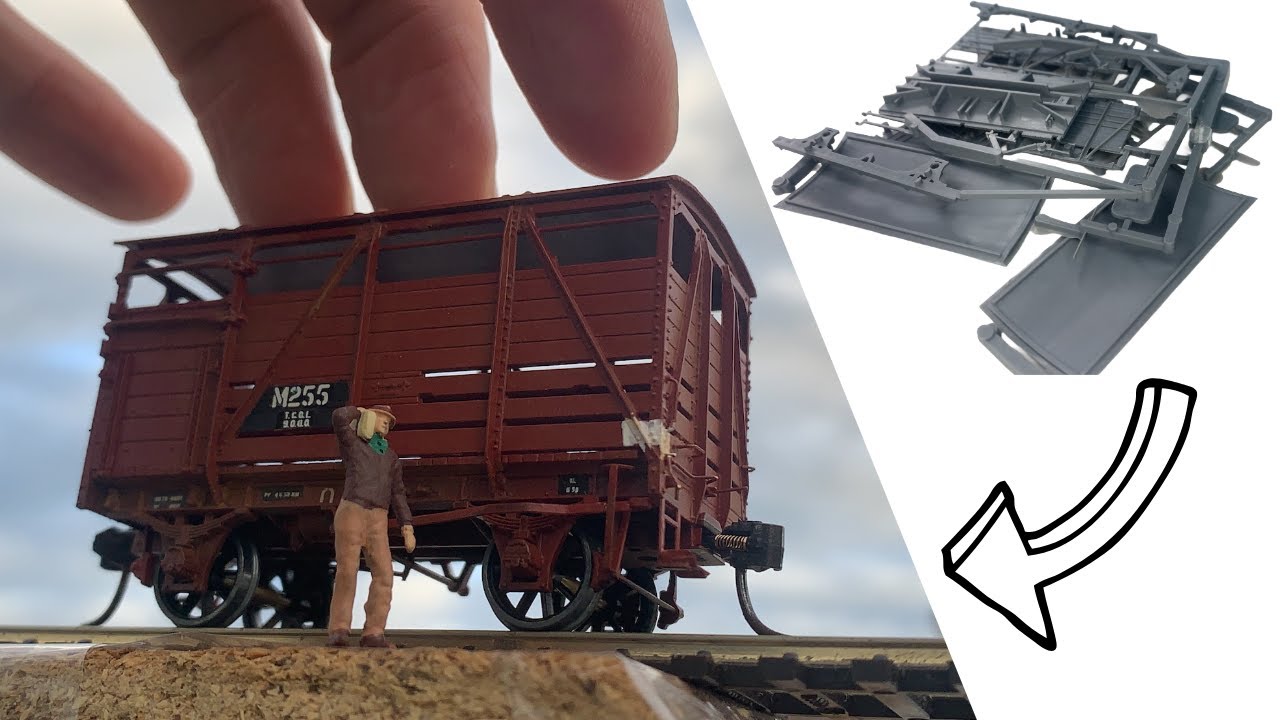 HO Model Train Time-lapse Assembly