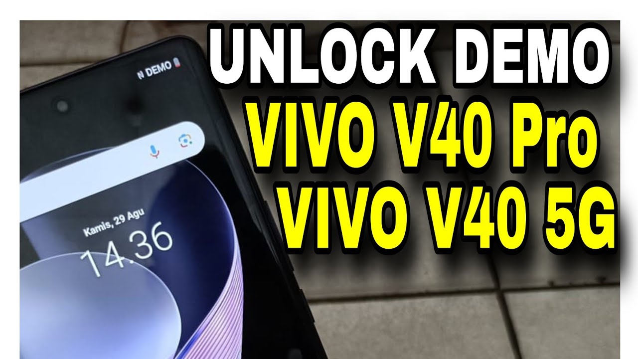 Unlock mode Demo Vivo V40 5G cara jitu terbaru tanpa komputer.