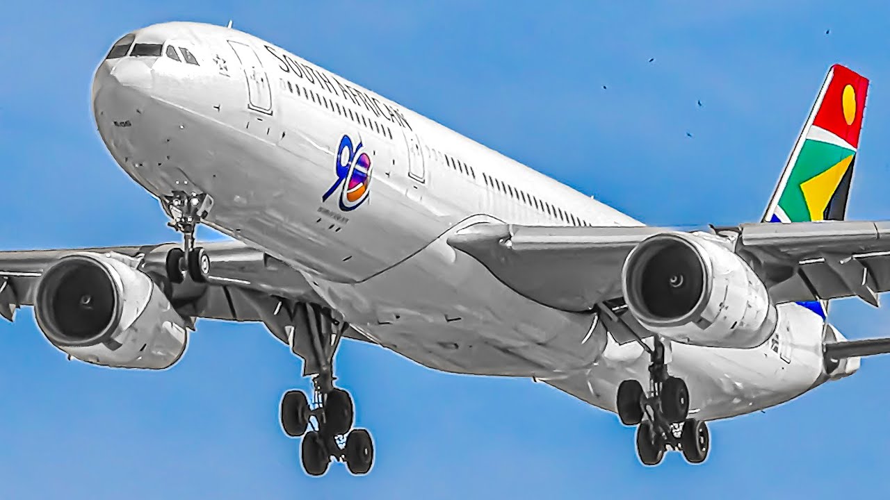 ✈️ 80 LANDINGS in 30 MINUTES 🇿🇦 Cape Town Airport Plane Spotting in SOUTH AFRICA [CPT/FACT]