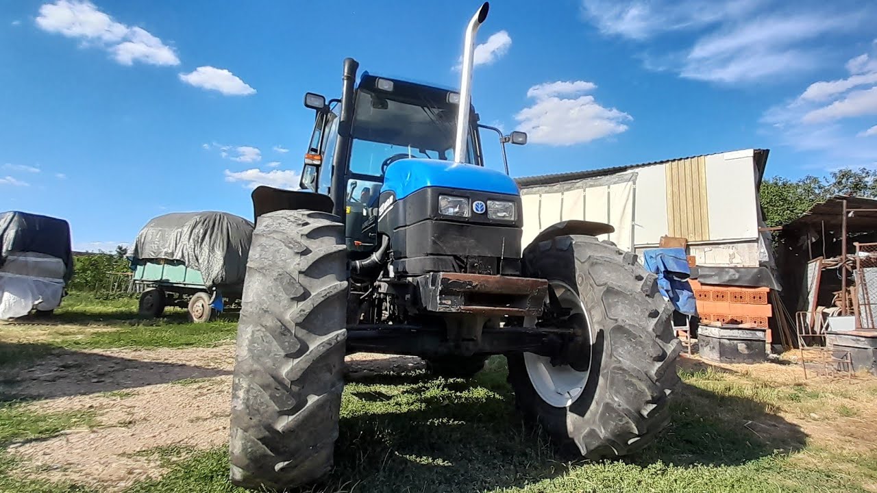 Am cumpărat alt tractor, New Holland TS90