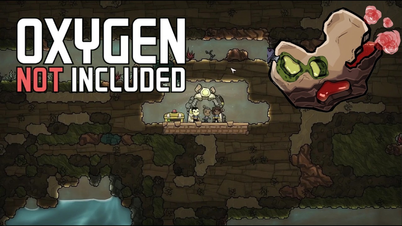 oxygen not included space out | volcanea
