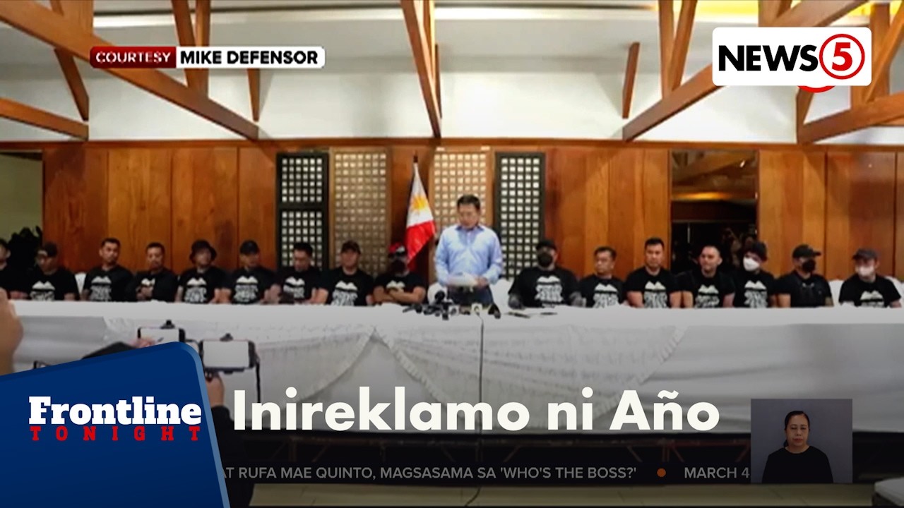 18 umano’y bagman ni Zaldy Co at iba pa, inireklamo ni Eduardo Año | Frontline Tonight