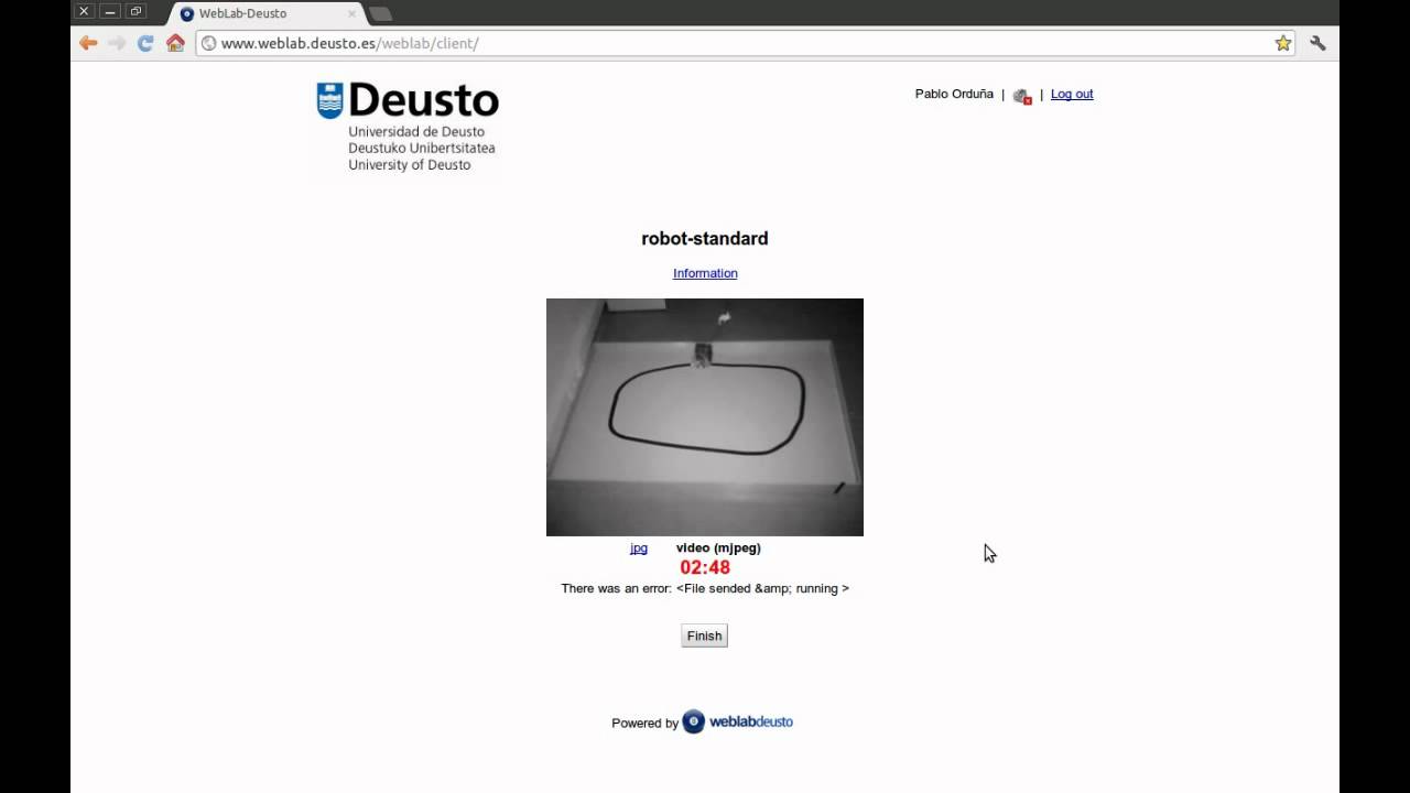 WebLab-Deusto robot laboratory
