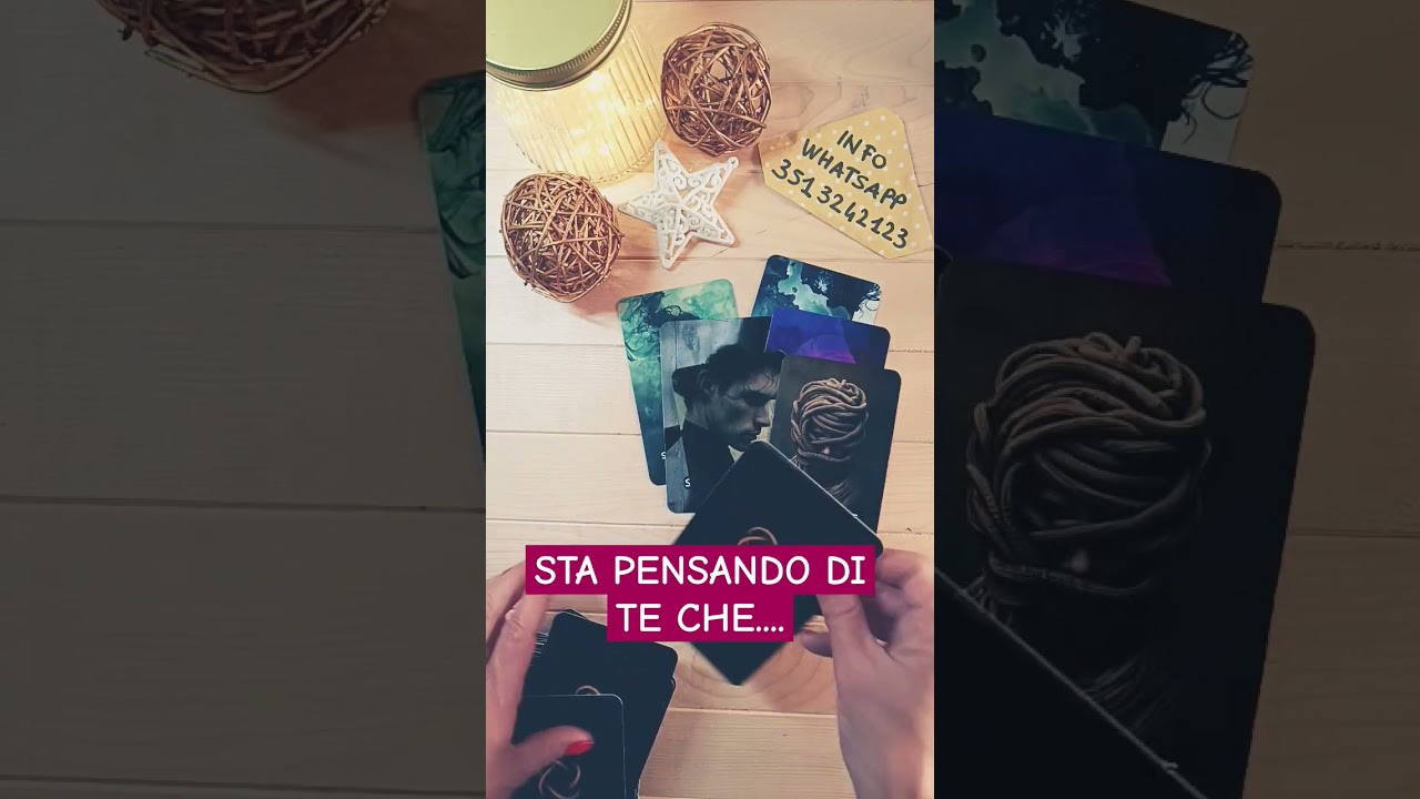 Sta pensando di te che... 😊🥰😊#letturatarocchi#cartomante#tarocchiamore#tarocchi#cartomanzia