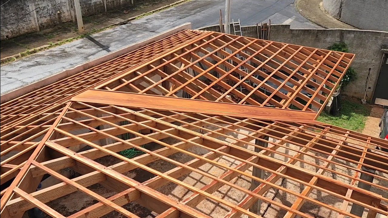 CONSTRUÍMOS EM 20 DIAS ESSA VERDADEIRA OBRA DE ARTE EM MADEIRAS...