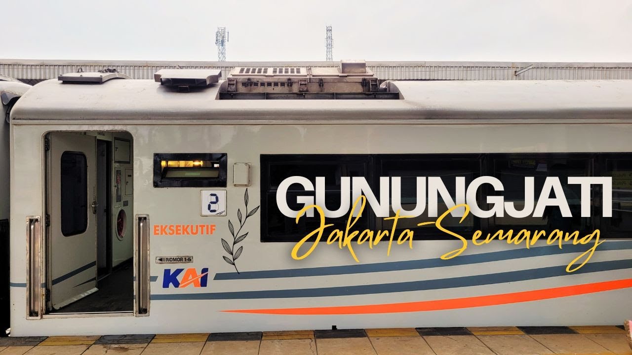 RAMAI PENUMPANG | Pendatang baru dengan harga tiket paling waras, Trip naik Kereta api Gunungjati