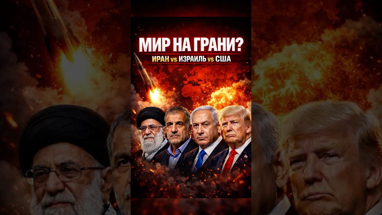 Иран vs Израиль: начало мировой войны? 🔥 США вмешались #BreakingNews