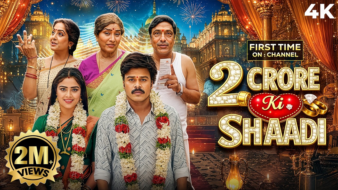 New South Comedy 2 CRORE Ki SHAADI 2026 Pelli Kani Prasad Hindi Dubbed Movie 4K| Saptagiri, Priyanka