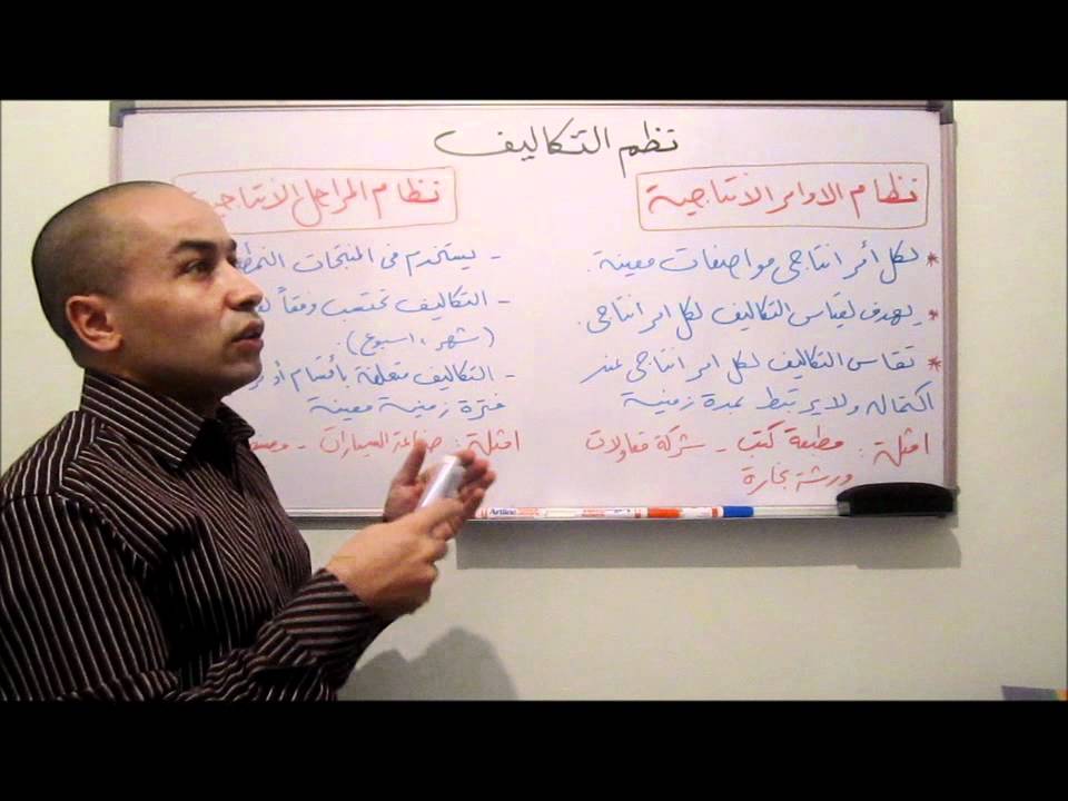 محاسبة التكاليف 15 - مقدمة عن نظم التكاليف