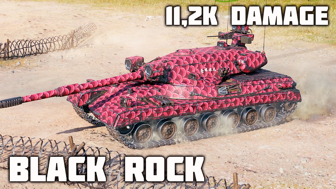 Black Rock WoT – 3Kills, 11,2K Damage
