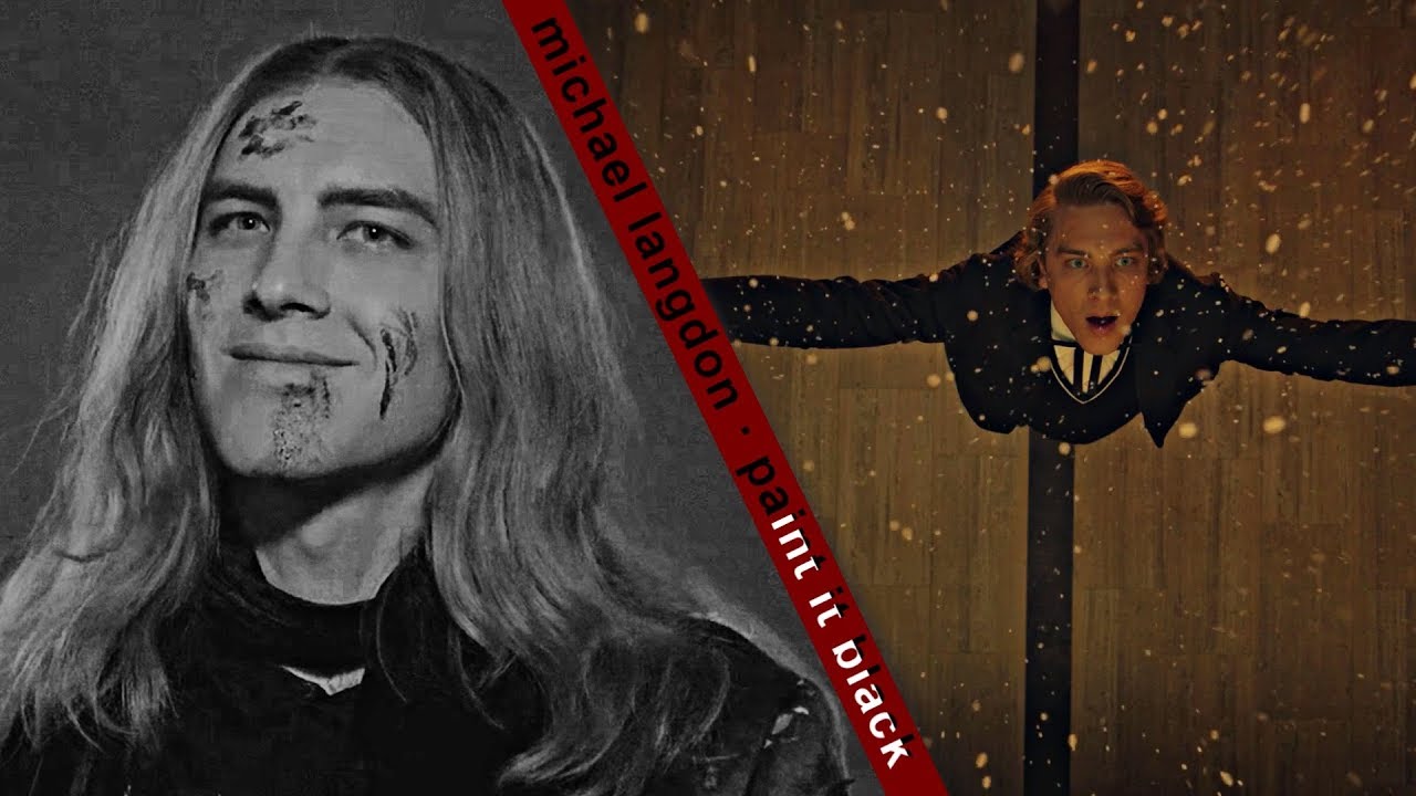 michael langdon | paint It black