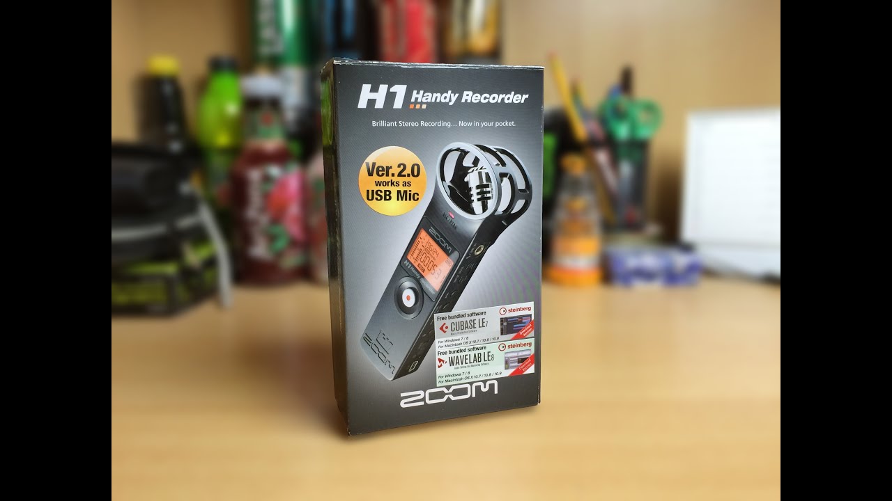 ZOOM H1 Black - rozbalení (unboxing)